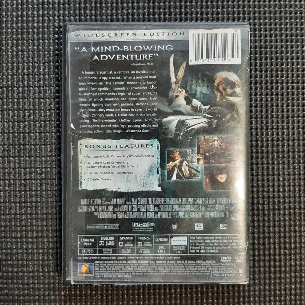 👠 5 for $25 The League of Extraordinary Gentlemen DVD BILINGUAL - Picture 3 of 3